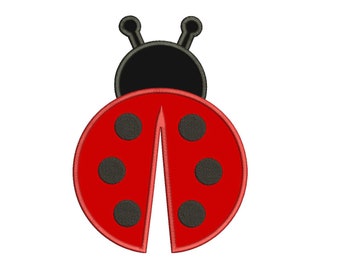 ladybug applique design