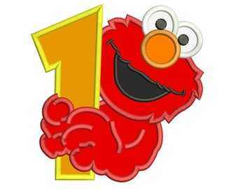 Download Elmo 1st birthday | Etsy