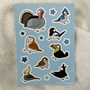 Borb Sticker Sheets - Etsy