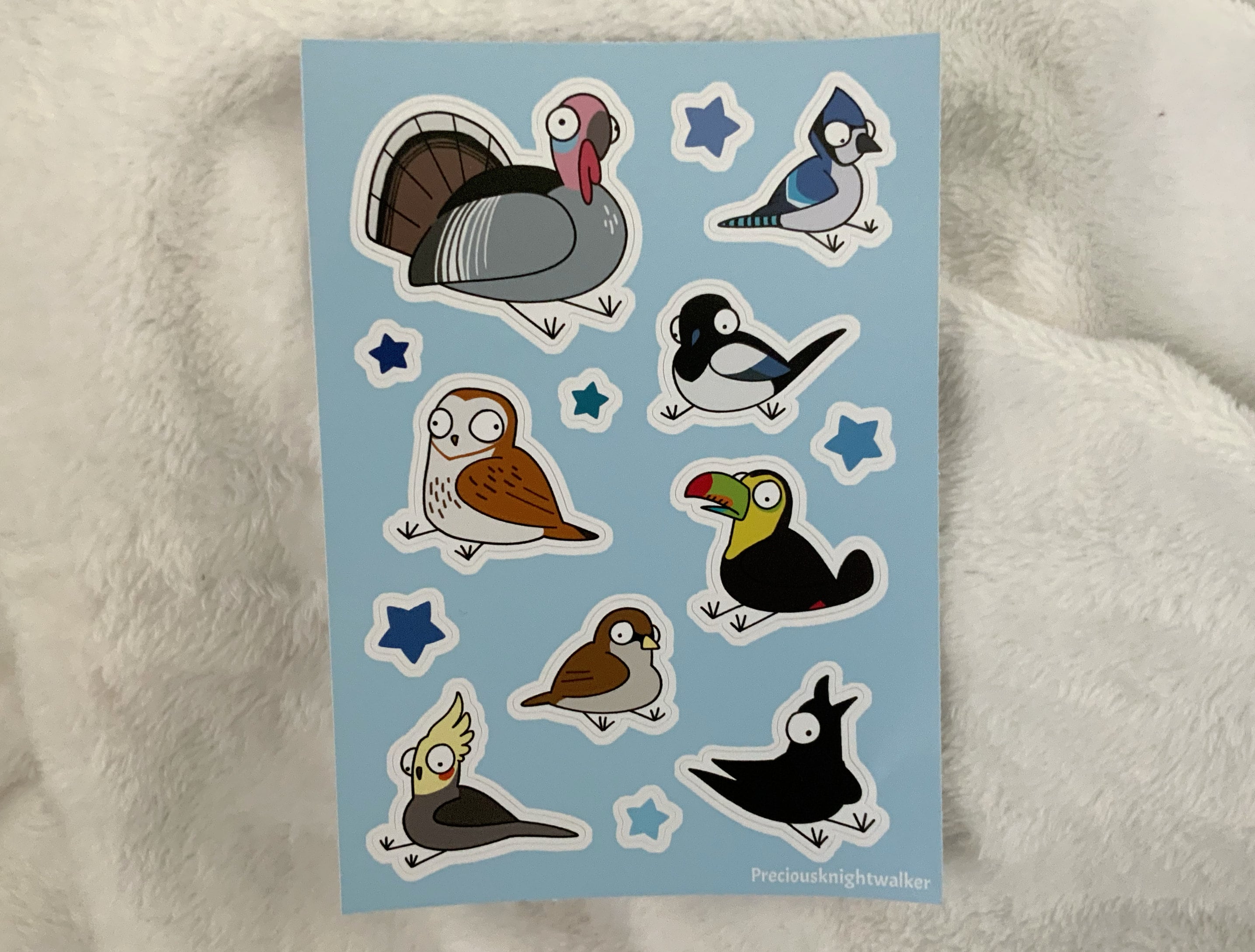 Borb Sticker Sheets - Etsy