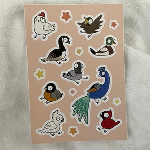 Borb Sticker Sheets - Etsy