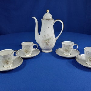 Espresso Set Azalea by SUSIE COOPER