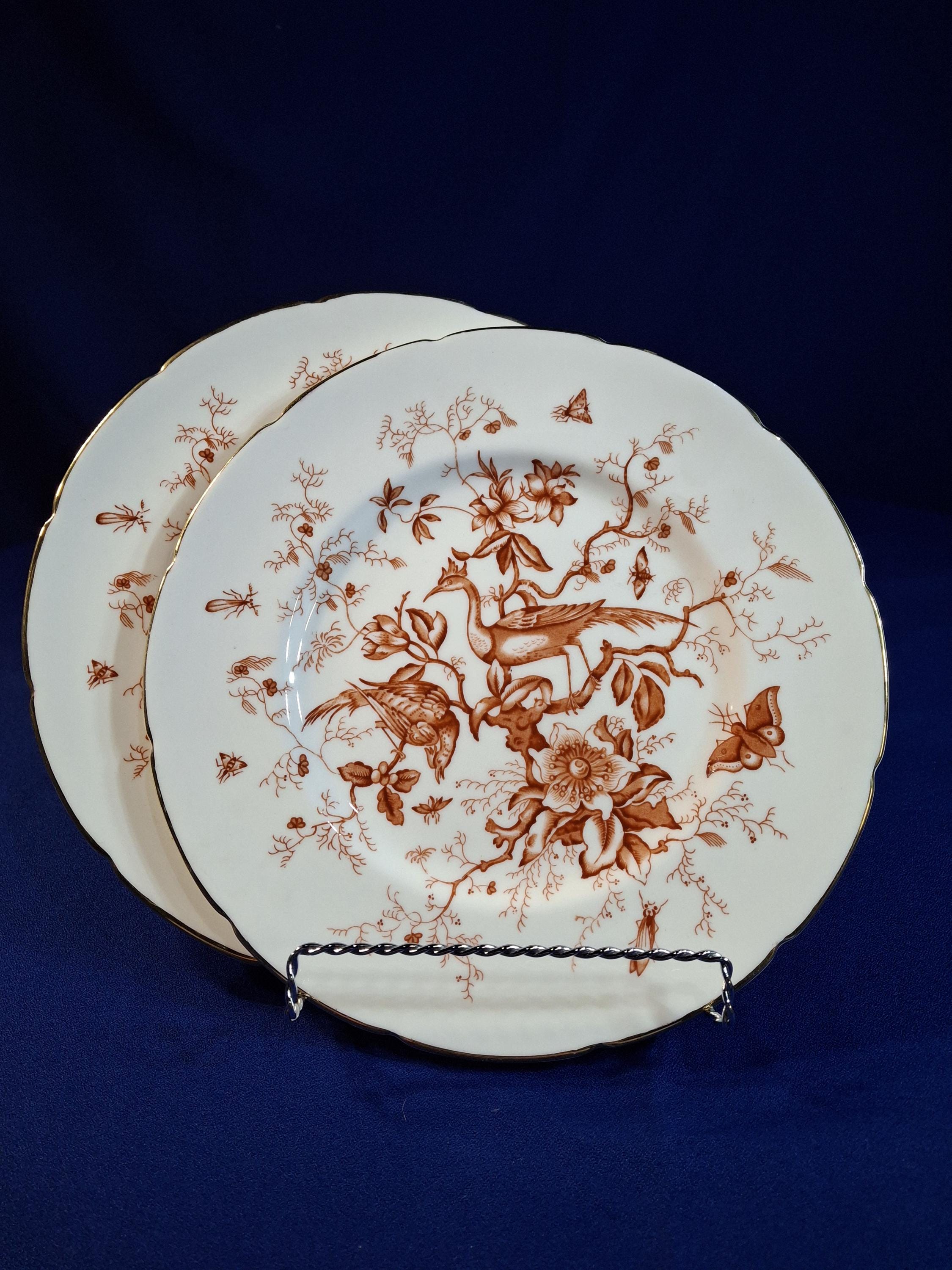 【Coalport】プレート　ディナープレート　4枚 Coalport Dinner Set - Etsy