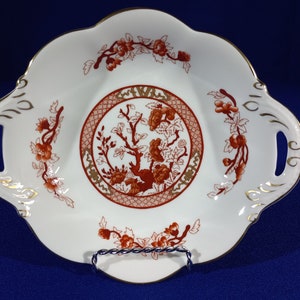 Windsor Sweet Dish 8&quot; Indian Tree Coral by COALPORT