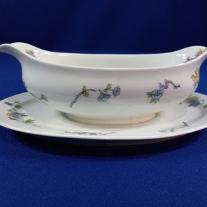 B & C France Limoges Gravy Boat