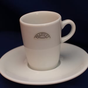 Eden Espresso Cup and Saucer Set  by Pillivuyt France