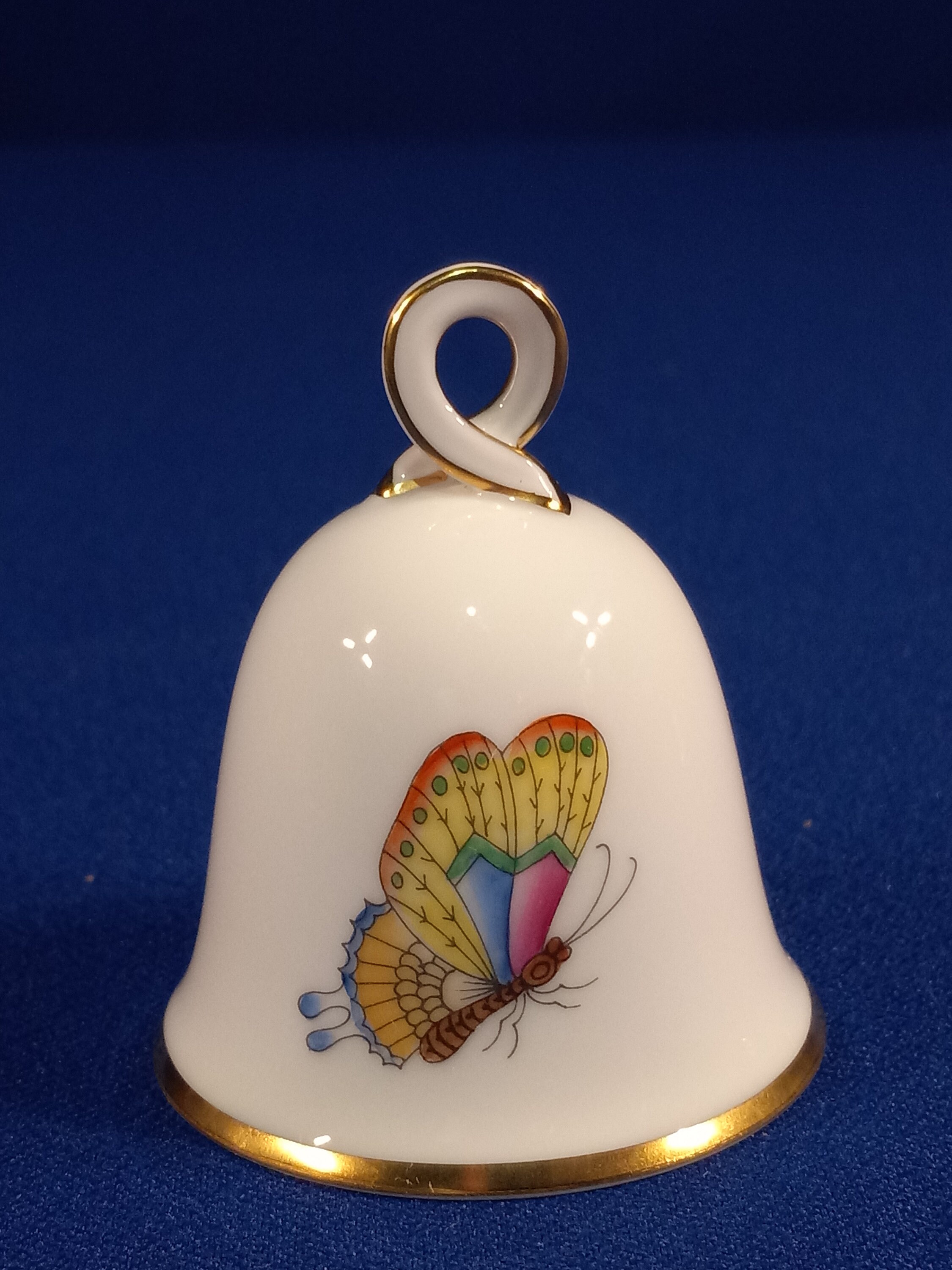 ヘレンド　テーブルベル　小鳥　チョウ　トンボ Herend Bell - Etsy