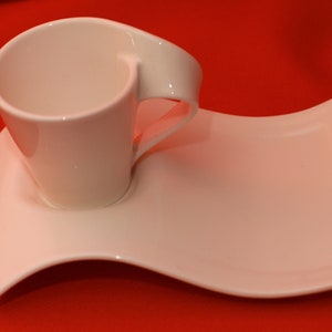 Espresso Plate and Cup Set New Wave New Wave Caffe by Villeroy & Boch