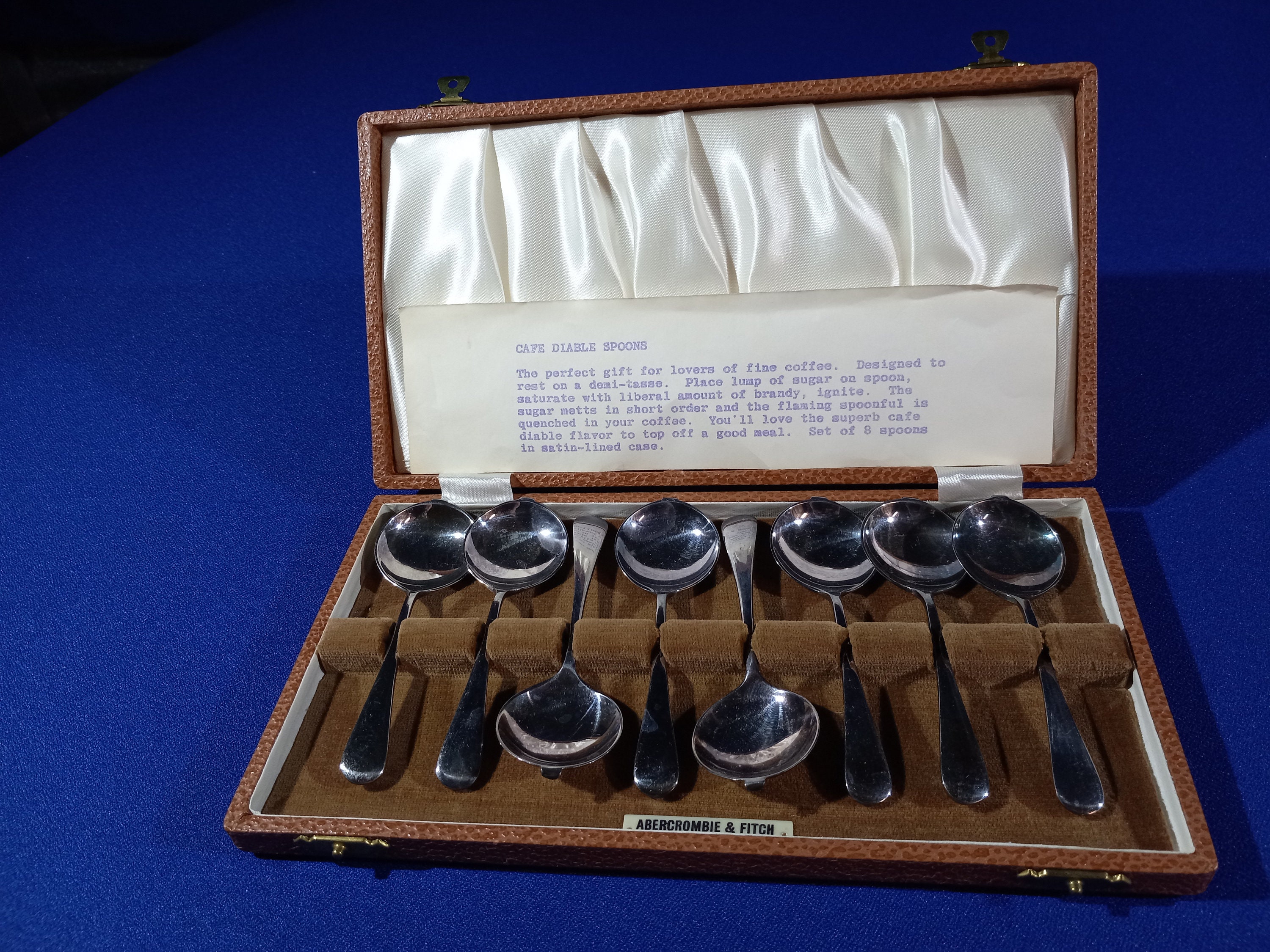 Abercrombie & Fitch Set of Cafe Diable Spoons - Etsy 