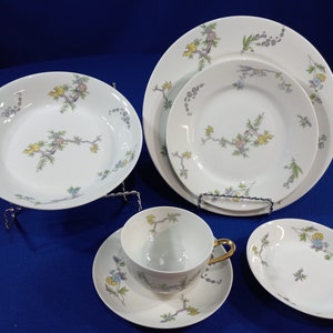 B & C France Limoges 6 Pcs Place Setting