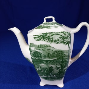 Johnson Brothers Coaching Scenes Tea Pot - Etsy