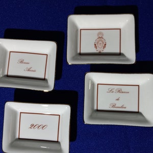 Vintage Artoria Limoges Set of 4 individual butter dish