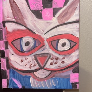 Alice in wonderland painting