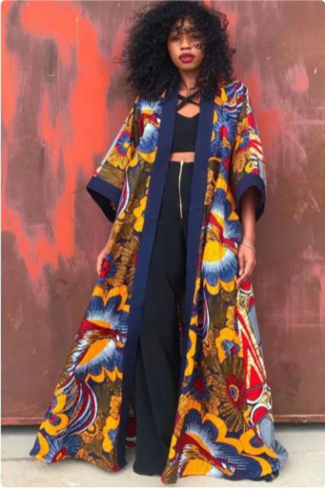 Ezinne African print duster