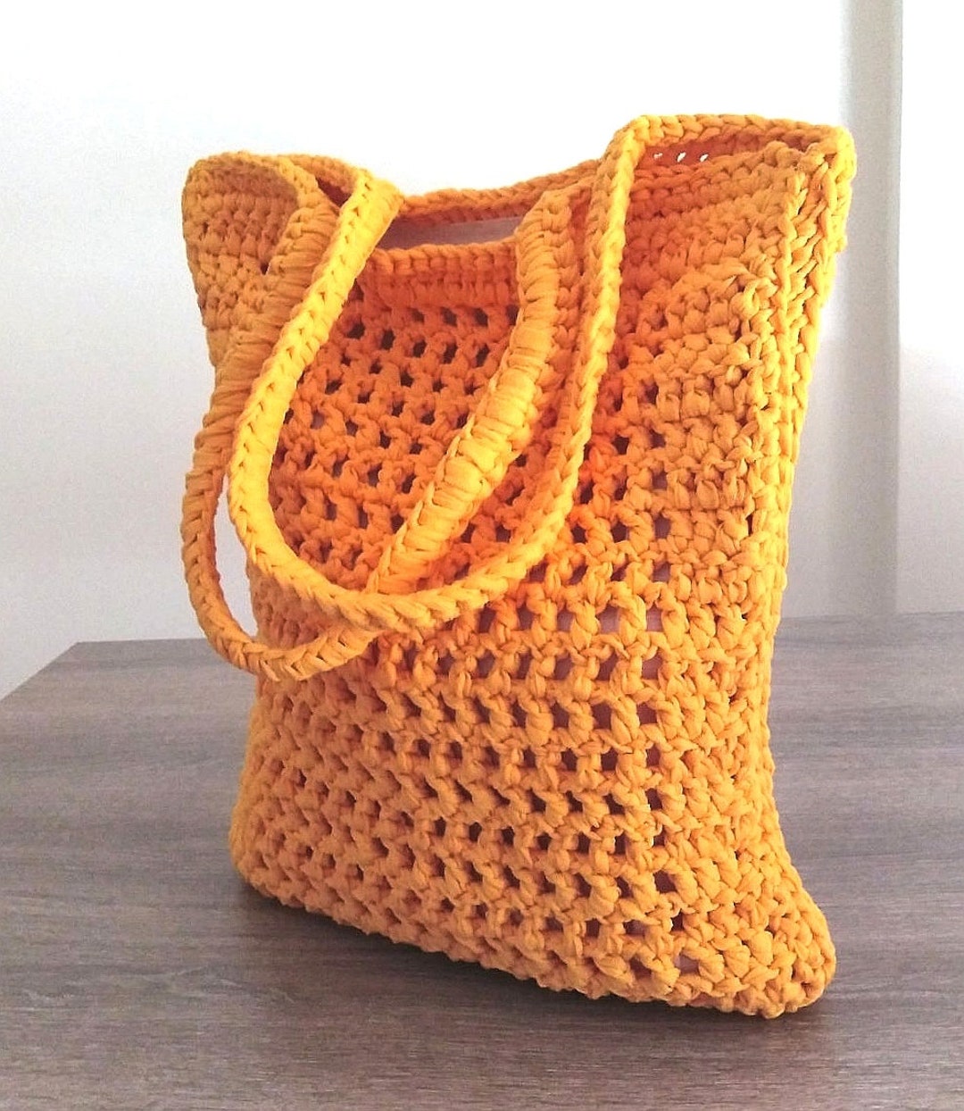 Handmade Shopping Bag, Knitted Shopping Bag, Crochet Shopping Bag, Tote