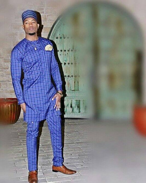 Ajibade African Men Shirt and a 