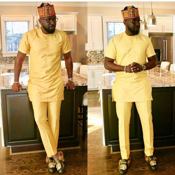 Shile African Men Shirt and a Matching 