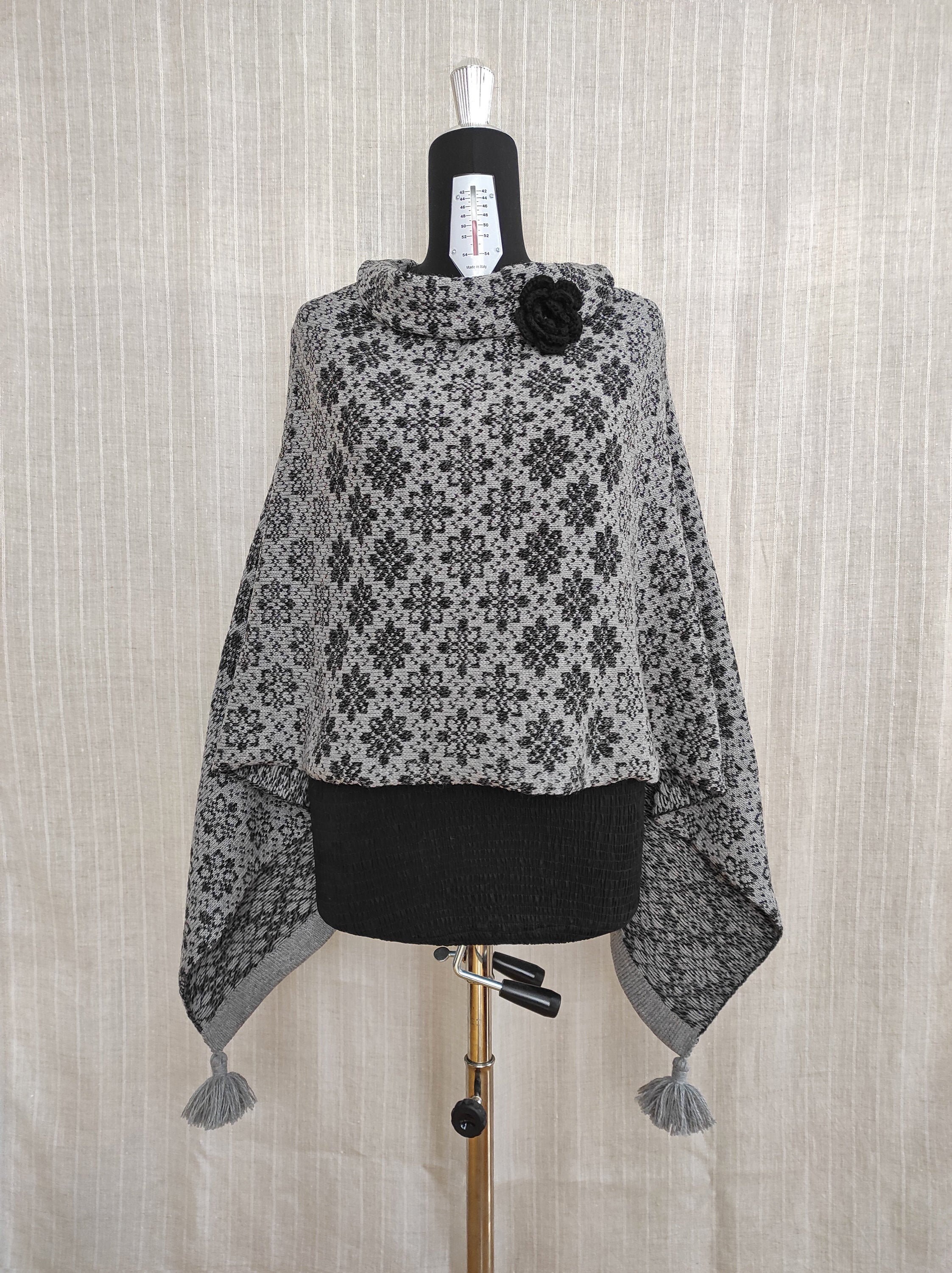Nordic Poncho - Etsy Australia
