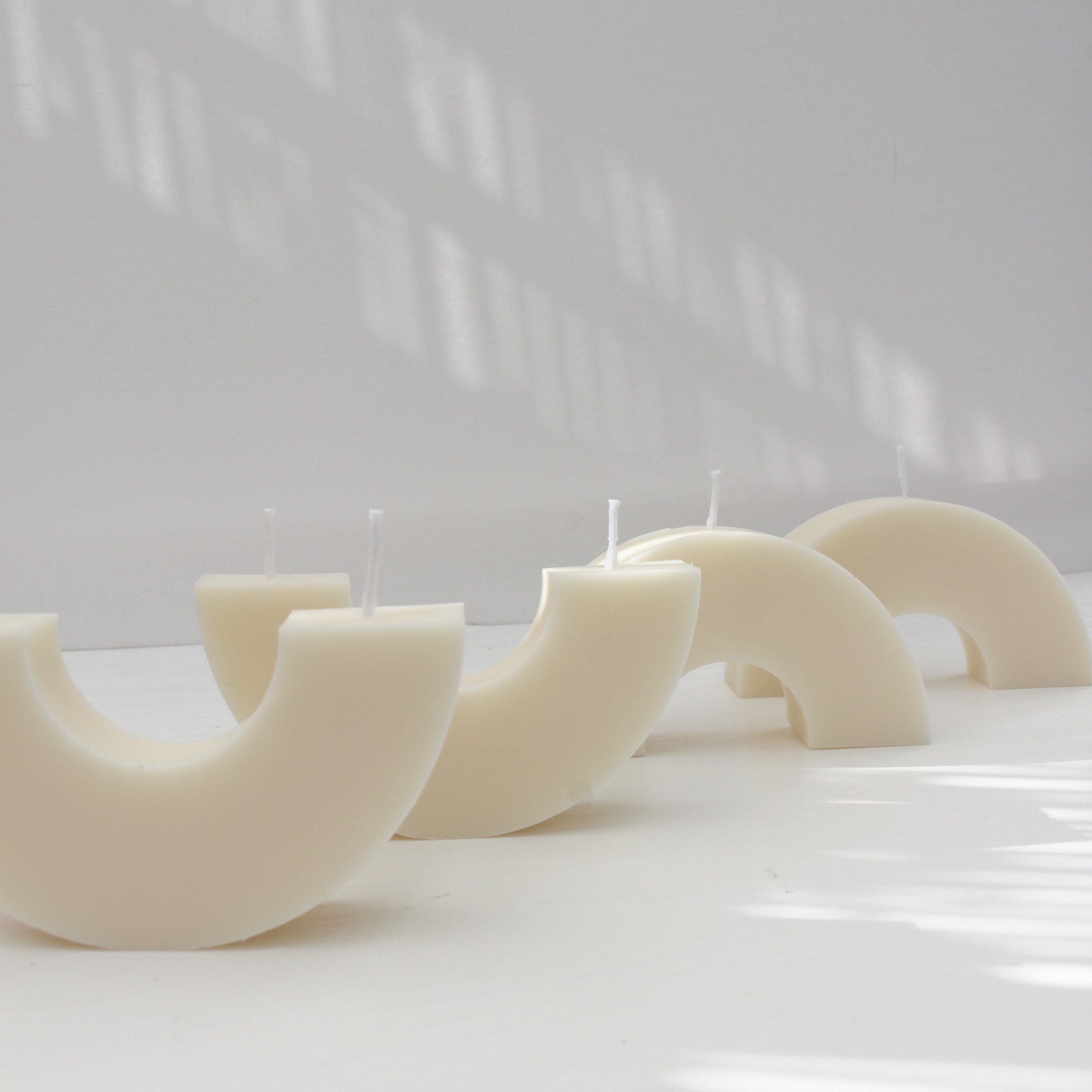 Arch Candle Bow Candle Handmade Candle vegano Etsy