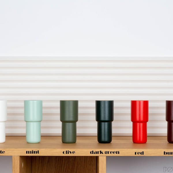 Beech Wood Furniture Leg: 12cm Telescopic Modern Design