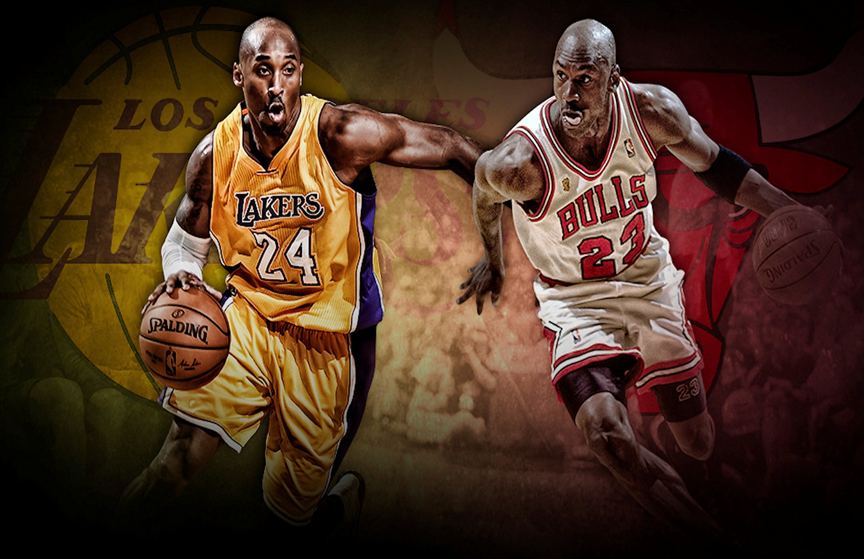 Micheal Jordan and Kobe Bryant 11X17 Etsy