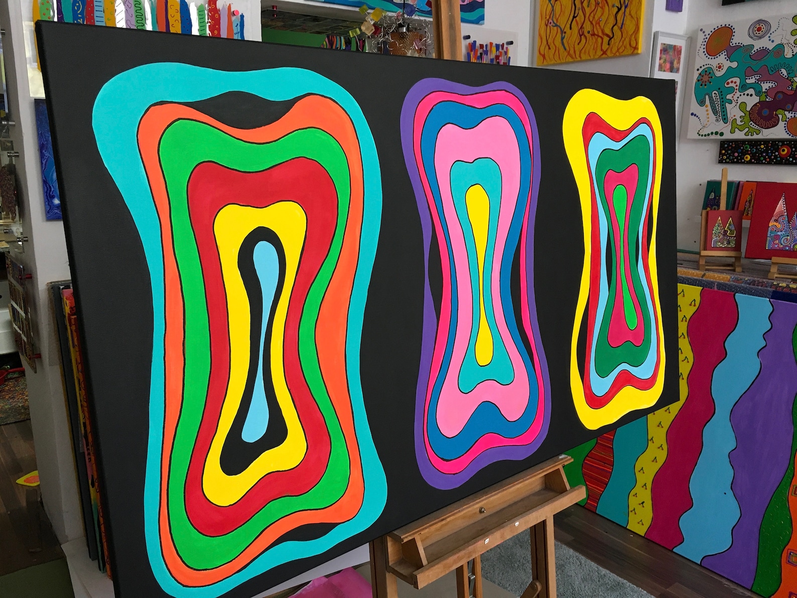 Bilder auf Leinwand Pop Art: Bring deine Kreativität zum Strahlen!