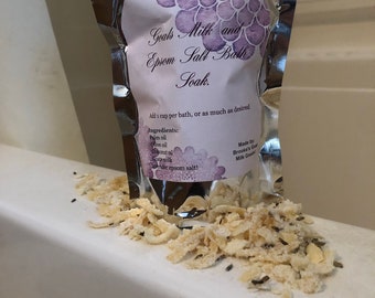 Lavender Goat Milk Bath Soak