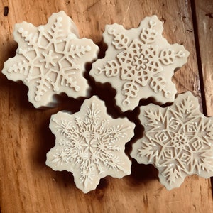 Snowflake Goats milk Soap
