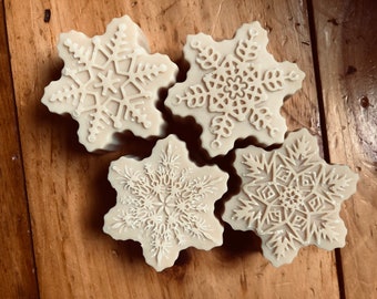 Snowflake Goats milk Soap