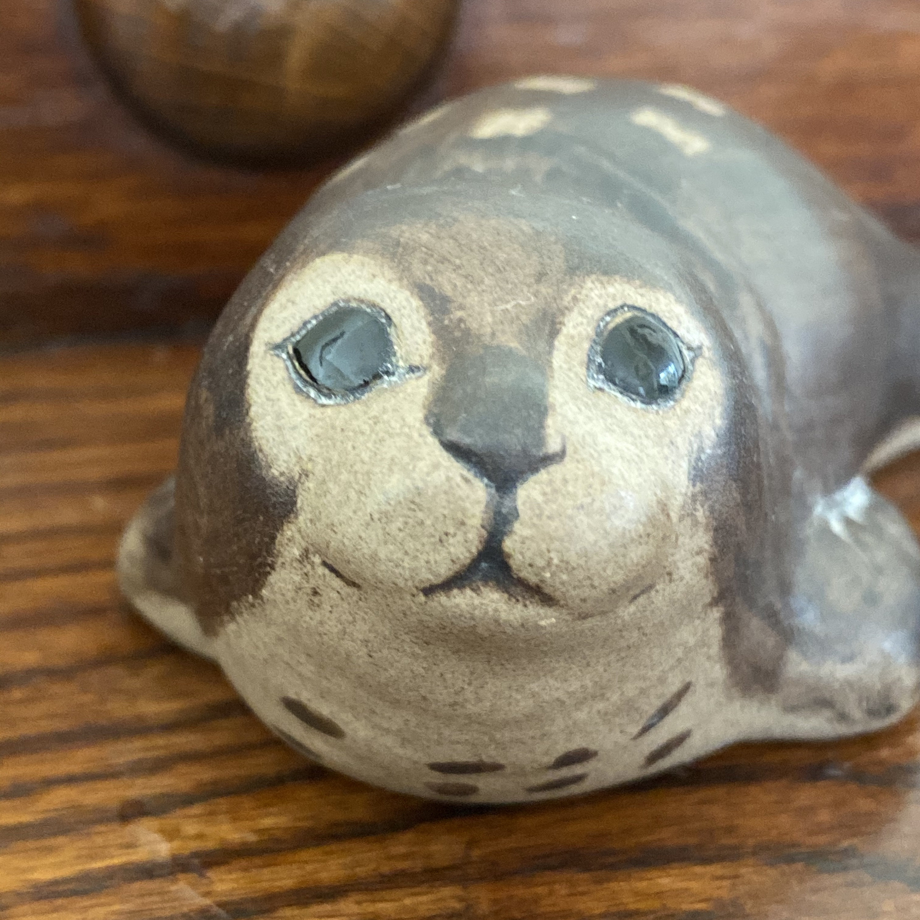 Poole Pottery Stoneware Seal Barbara Linley Adams Ornament Etsy