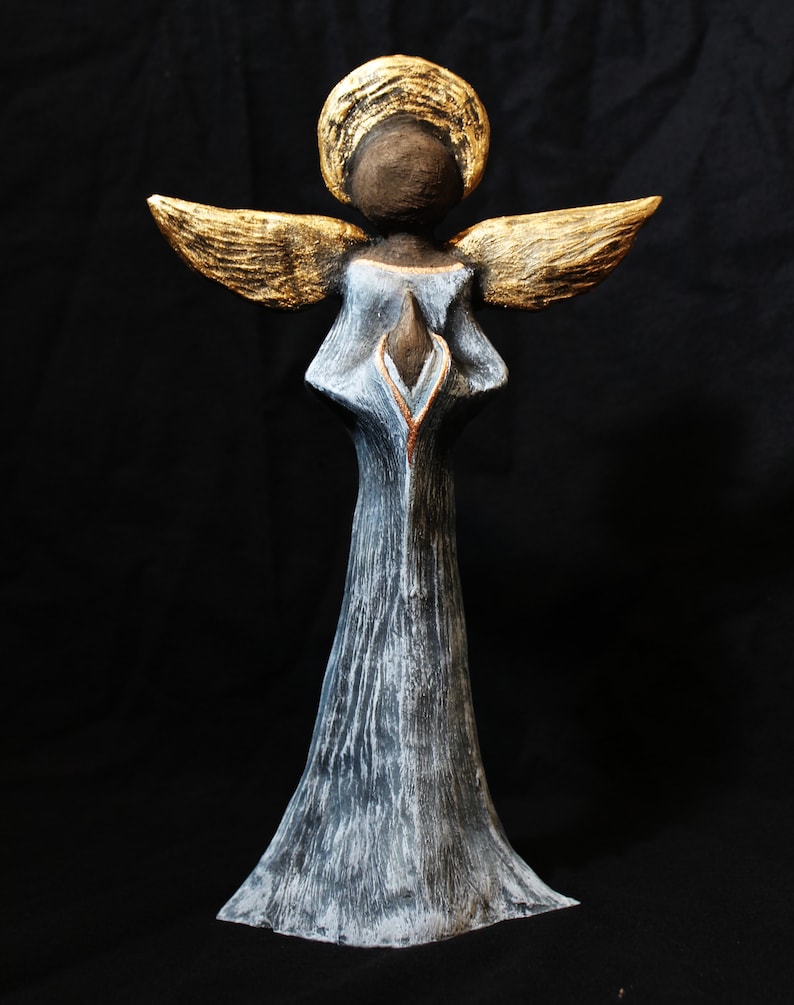SINGLE SIDED Rustic Tabletop Angel Decor Etsy