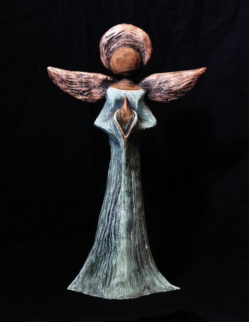 SINGLE SIDED Rustic Tabletop Angel Decor Etsy