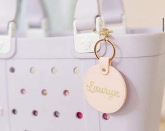 Etichette personalizzate, Portachiavi per borsa per pannolini, Etichetta per borsa, Etichetta per zaino, Portachiavi in pelle, Nome personalizzato per borse, Etichetta per bagagli,m