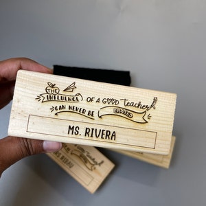 Personalized whiteboard eraser, personalized chalkboard eraser, back to school, teacher gifts, school supplies, classroom supplies