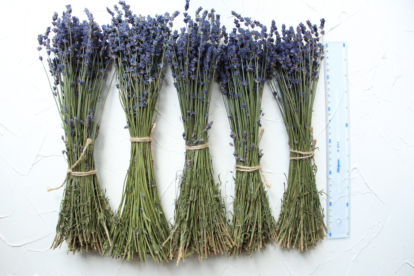 Dried Blue Lavender Bouquets 100120 Stem per Bouquet High Etsy