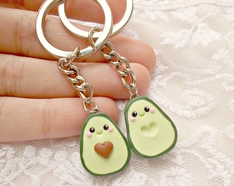 Best Friend Gifts Valentines Day Easter Gift Avocado Keychain