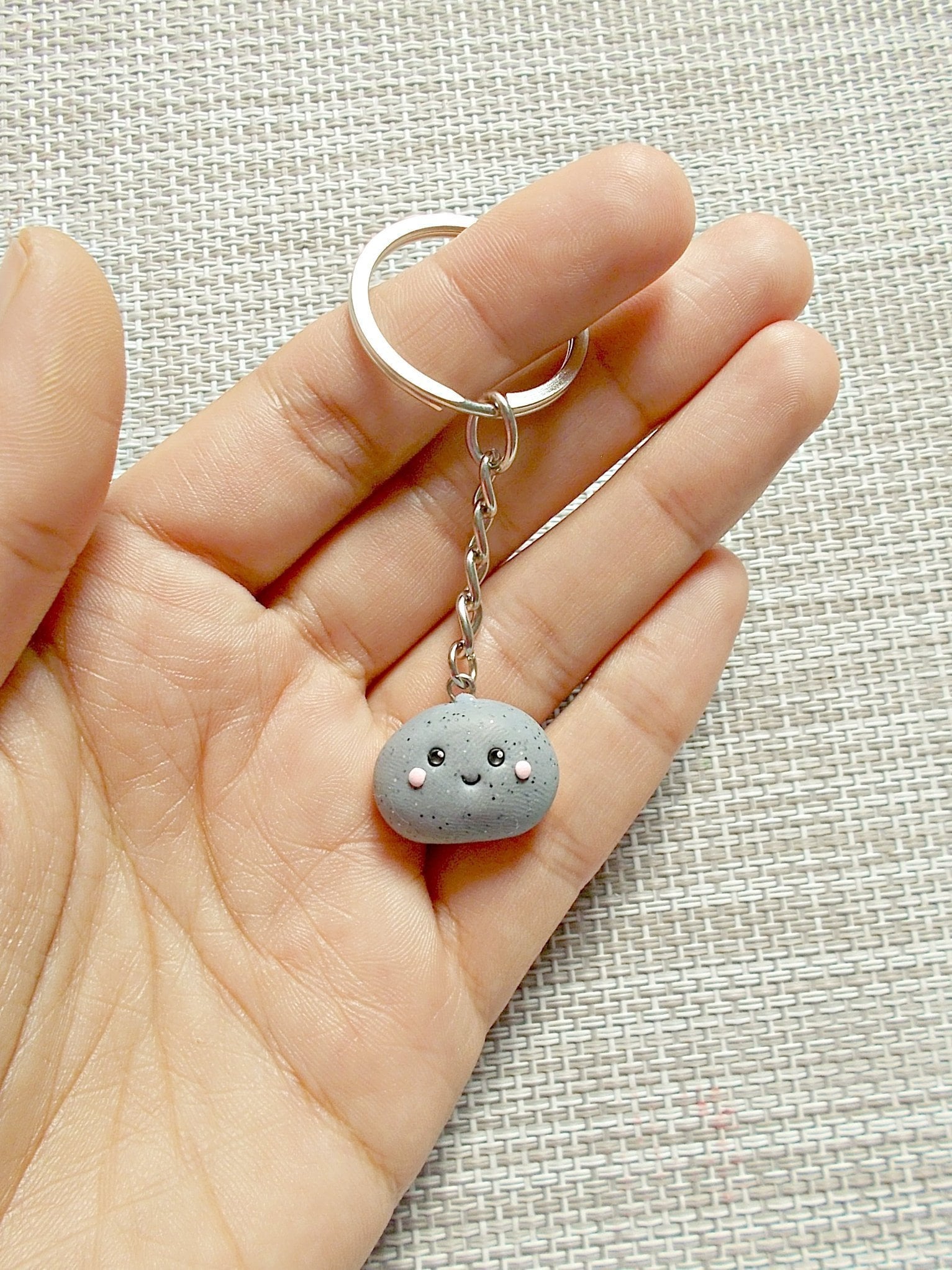 You're my rock Boyfriend Keychain - Anniversary Gift for him Boyfriend Husband Gift - Funny You Rock Keychain - Christmas gift
