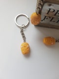 Potato Keychain - Valentines Day Easter Gift Best Friend Gift - Funny Gift for him her - Boyfriend Girlfriend Gift Idea - bff keychain