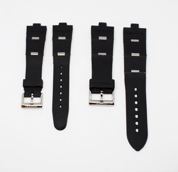 bvlgari black rubber strap