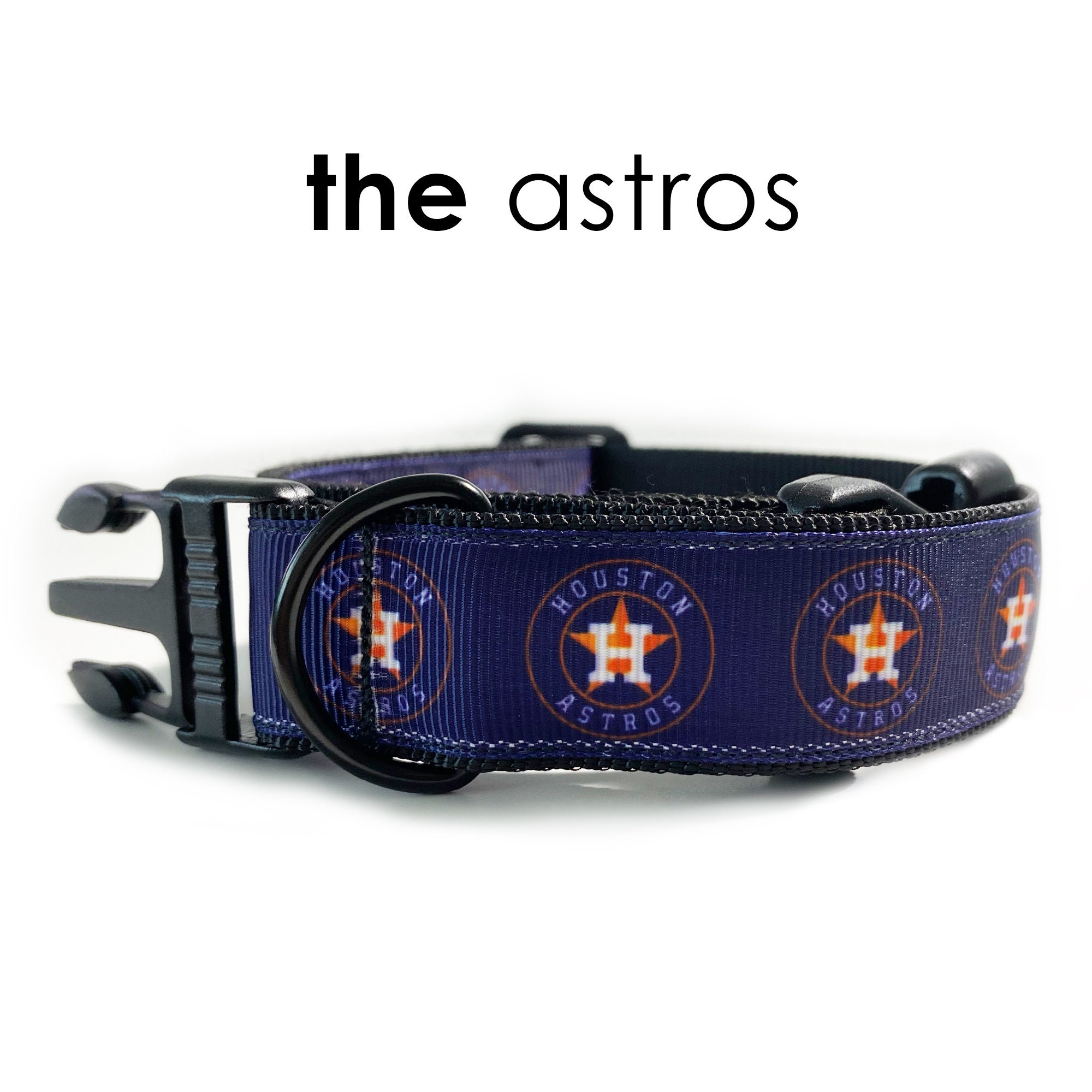 Houston Astros Dog Collar or Leash – 3 Red Rovers