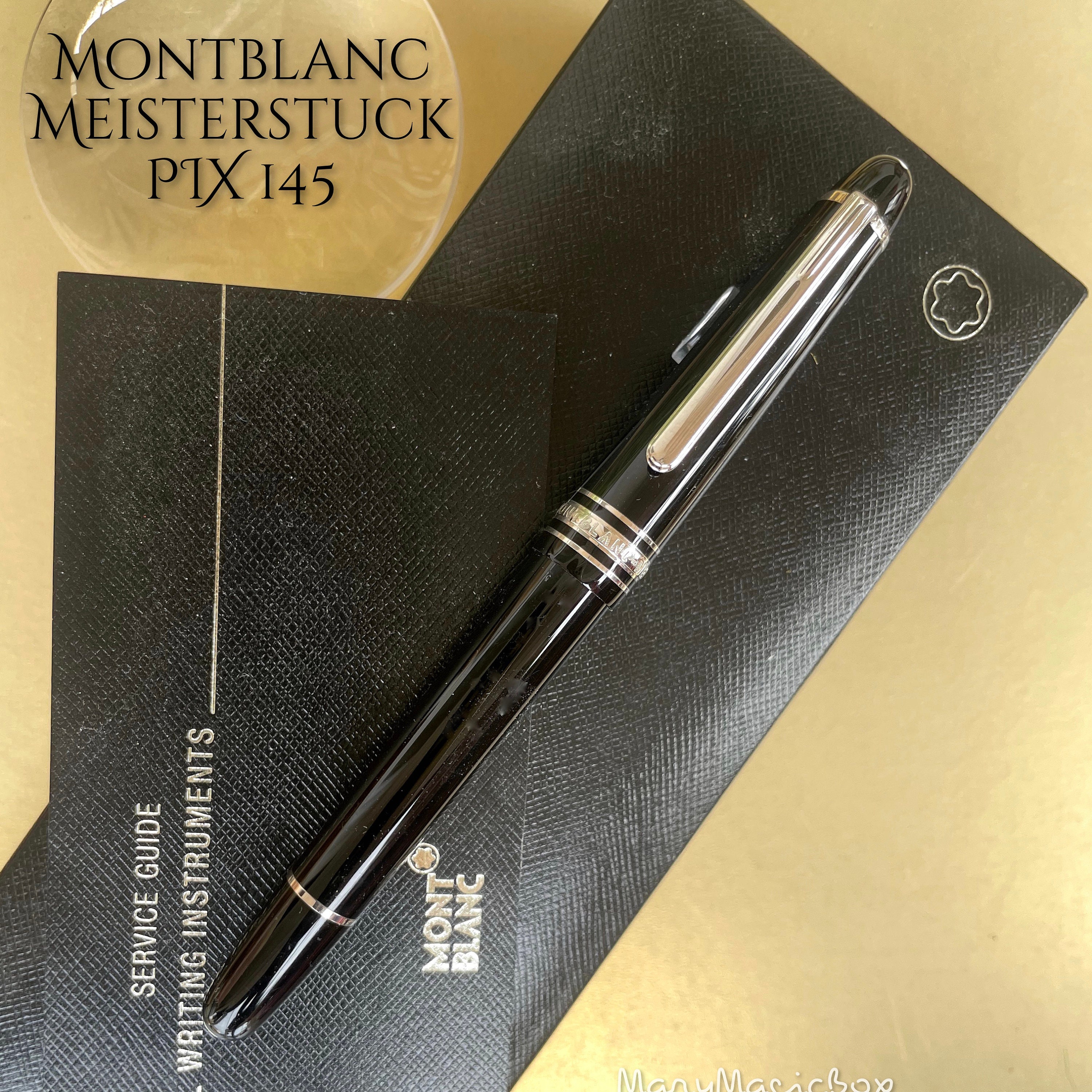 Montblanc Meisterstuck Gold Coated Fountain Pen, Classique