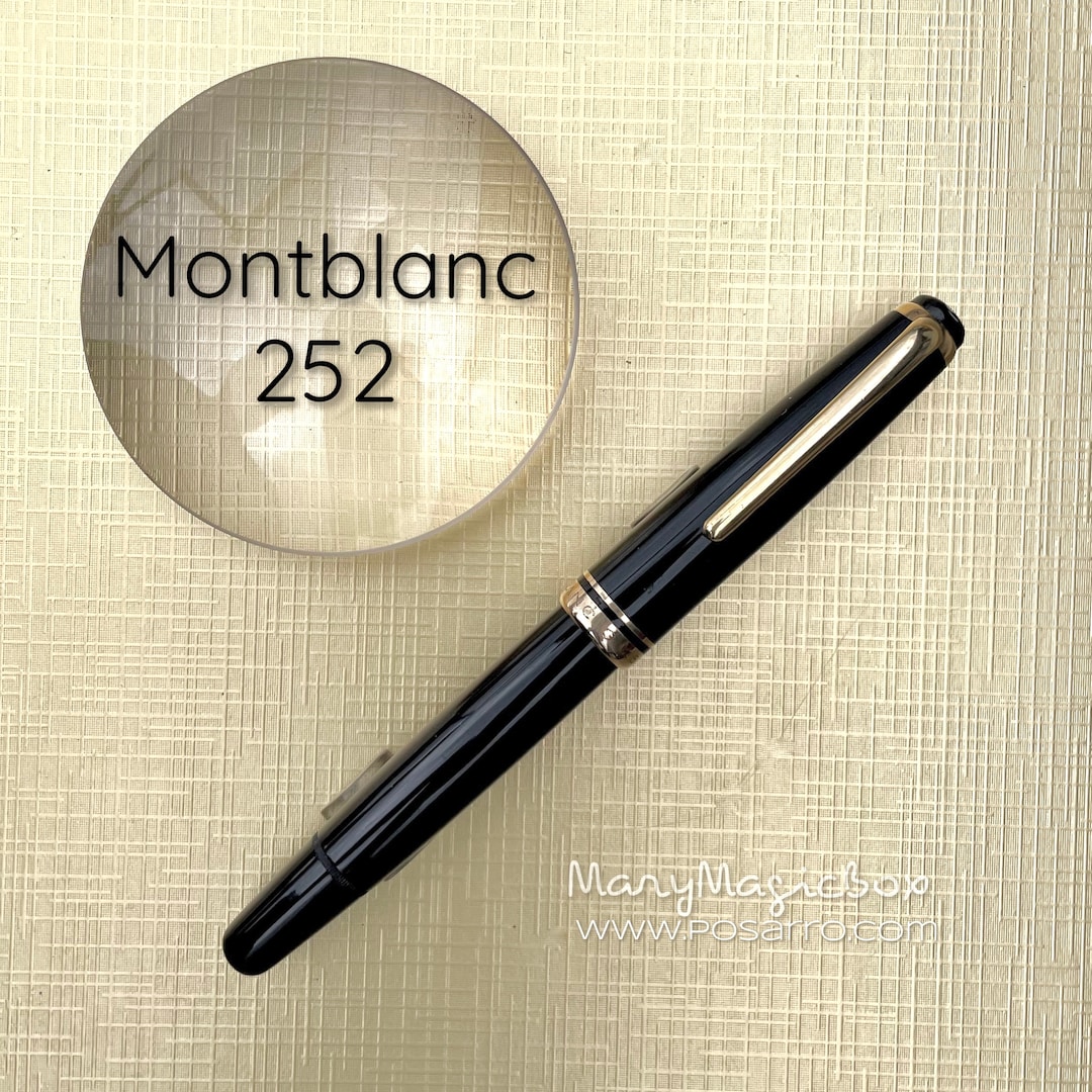 MONTBLANC 252-fountain Pen Vintage -original Gold Nib Size M