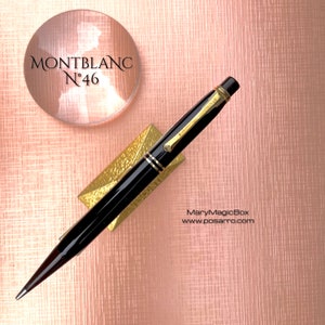 Montblanc Dänemark no.46 propelling pencil black - 1940 -EXCELLENT condition
