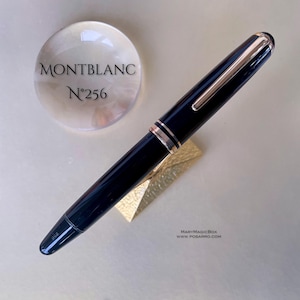 MONTBLANC 256-Fountain pen Vintage-  -original gold  nib size EF - Excellent condition
