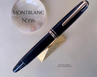 Montblanc Masterpiece No.20 Pushknob Filler Black-gold 14k