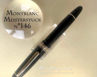 MONTBLANC Meisterstuk 146 rare 1950-Gold 14k bicolor nib F in excellent condition