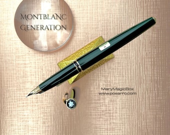 Stylo plume MONTBLANC Generation Green Vintage années 70 plume or M-Excellent état