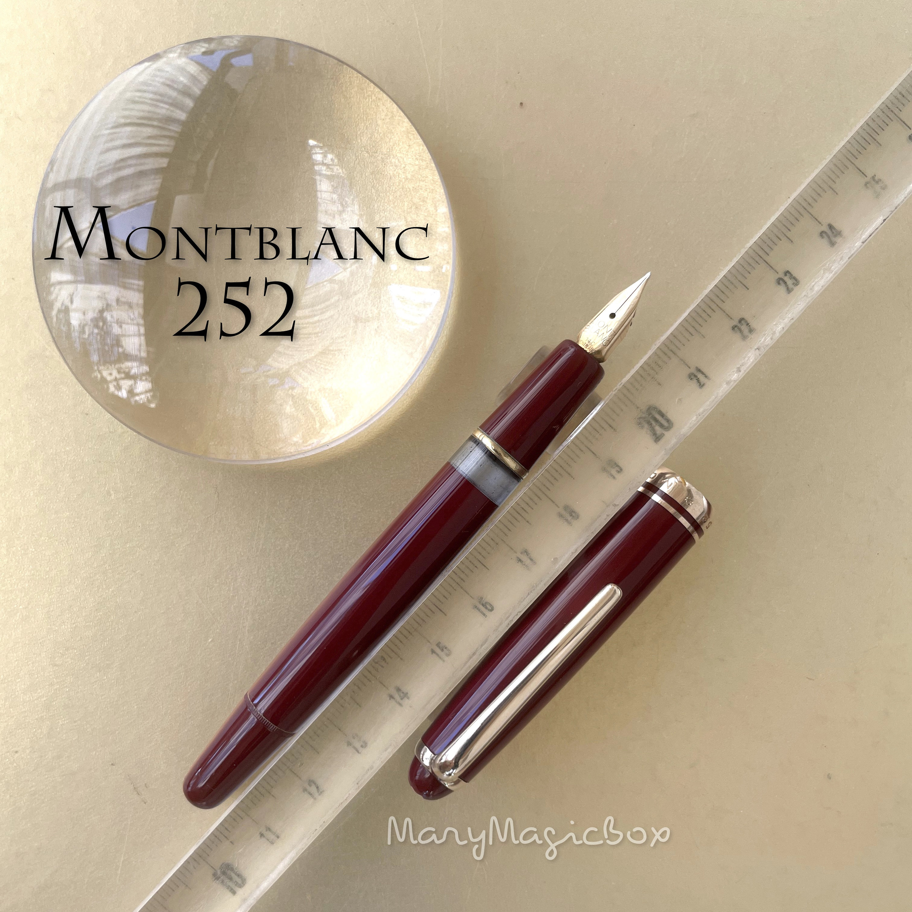 Montblanc 252 Used Montblanc Fountain Pens MONTBLANC 252-fountain