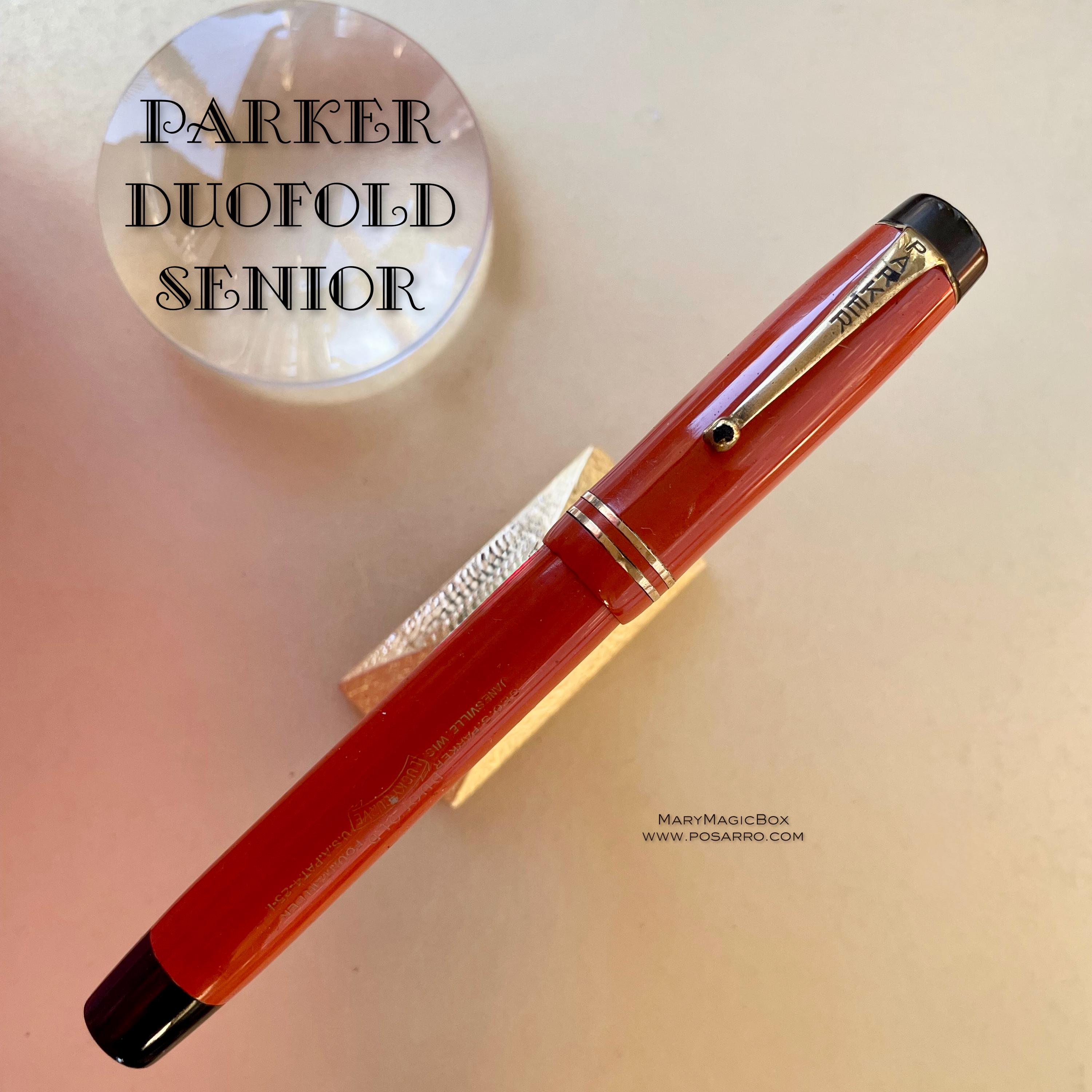 Parker duofold senior fountain pen - Etsy 日本