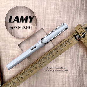 Lamy Safari  WHITE - Vista  - Al-Star fountain pen -roller -Mint condition NewOldStock